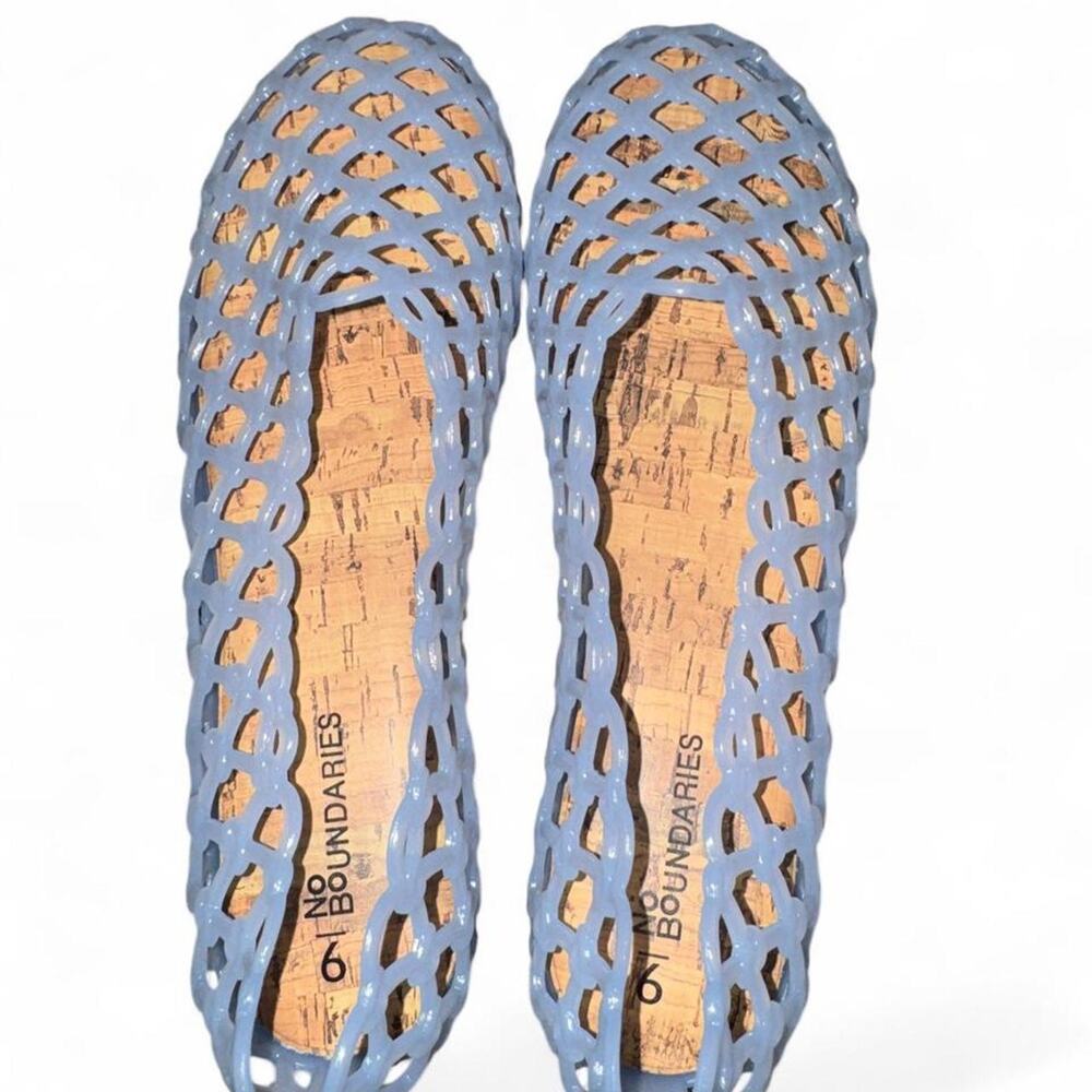No boundaries light blue jelly sandals - Picture 2 of 3